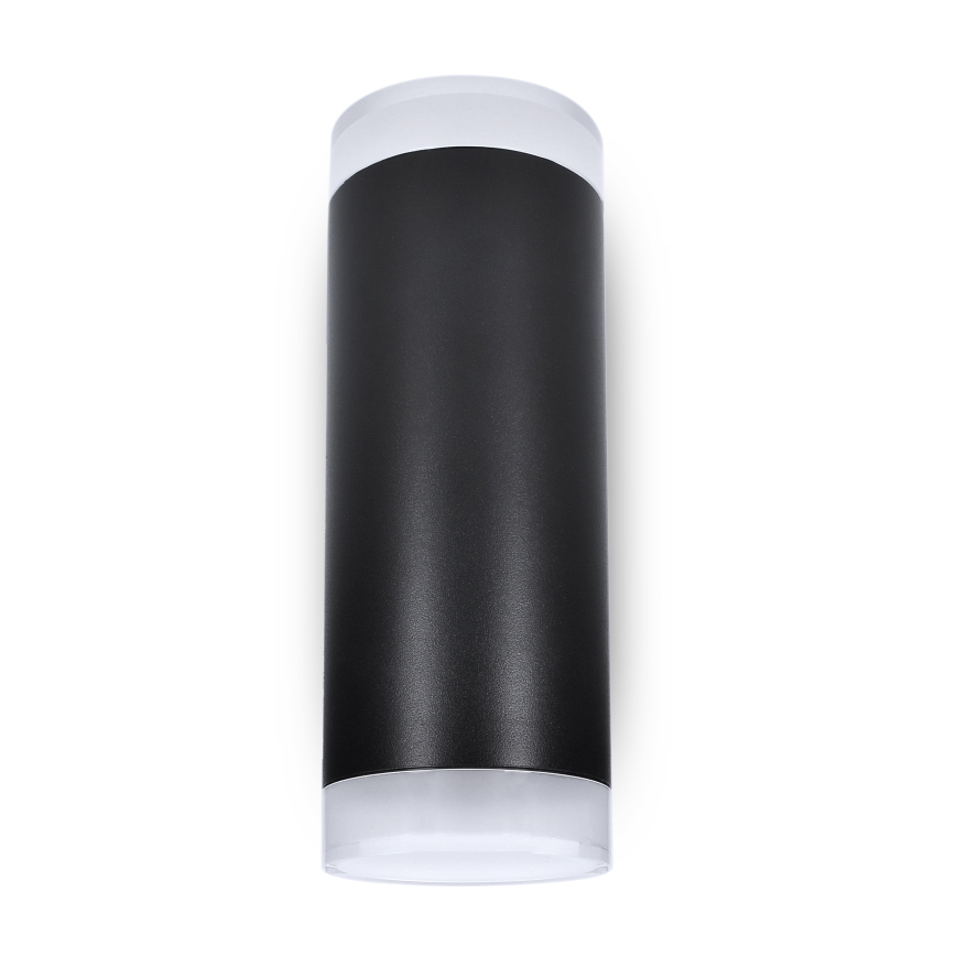Brilagi - LED RGBW su reguliuojamu ryškumu lauko sieninis šviestuvas MATERA 2xGU10/4,8W/230V 3000K IP54 juodas + nuotolinis valdymas