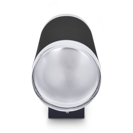 Brilagi - LED RGBW su reguliuojamu ryškumu lauko sieninis šviestuvas MATERA 2xGU10/4,8W/230V 3000K IP54 juodas + nuotolinis valdymas