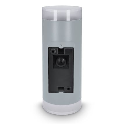 Brilagi - LED RGBW dimeriuojamas lauko sieninis šviestuvas MATERA 2xGU10/4,8W/230V 3000K IP54 pilkas + nuotolinis valdymas