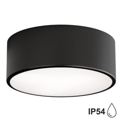 BRILAGI - LED RGBW reguliuojamas vonios lubų šviestuvas CLARE 1xE27/12W/230V 2700-6500K skersmuo 20 cm IP54 juodas