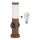 Brilagi - LED RGBW reguliuojama lauko lempa su 2 lizdais 1xE27/9W/230V 2700-6500K IP44 40 cm ruda