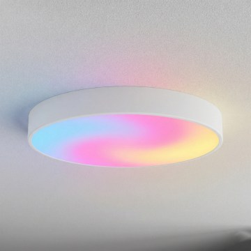 Brilagi - LED RGBW reguliuojamas lubinis šviestuvas CLARE 5xE27/9W/230V 2700-6500K skersm. 60 cm Wi-Fi balta