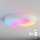 Brilagi - LED RGBW reguliuojamas lubinis šviestuvas CLARE 5xE27/9W/230V 2700-6500K skersm. 60 cm Wi-Fi balta