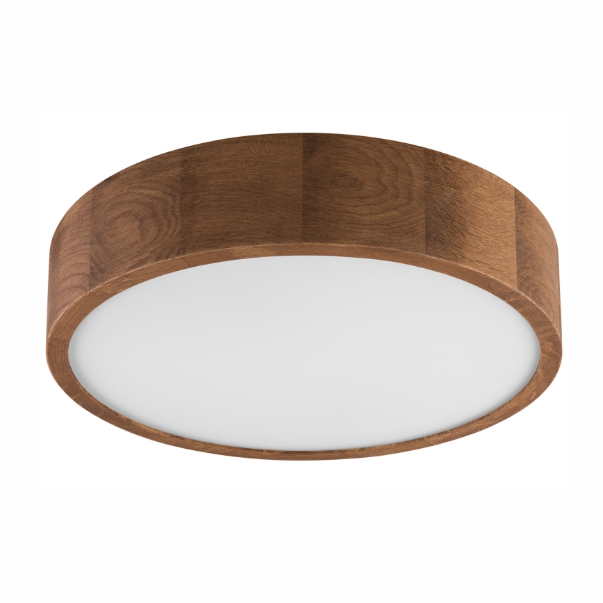 Brilagi - LED RGBW dimeriuojamas lubinis šviestuvas CARVALHO 2xE27/9W/230V 2700-6500K Wi-Fi ąžuolas skersmuo 37,5 cm