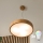 Brilagi - LED RGBW reguliuojamas pakabinamas liustras ant laido CARVALHO 3xE27/9W/230V 2700-6500K Wi-Fi ąžuolas, skersmuo 47,5 cm