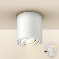 Brilagi - LED RGBW reguliuojamas taškinis šviestuvas MIA 1xGU10/30W/230V 2700-6500K Wi-Fi 84x80 mm baltas
