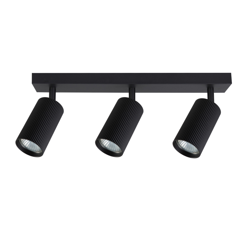 Brilagi - LED RGBW dimeriuojamas taškinis šviestuvas SELE MODERN 3xGU10/4,8W/230V 3000K juodas + nuotolinis valdymas