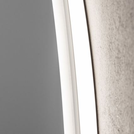 Brilagi - LED RGBW šildomas vonios veidrodis CLARA PRO LED/19W/230V Ø 60 cm IP44 CRI 90 reguliuojamas ryškumas + CCT + nuotolinis valdymas