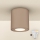 Brilagi - LED RGBW reguliuojamas vonios šviestuvas MIA 1xGU10/4,8W/230V 3000K 84x80 mm smėlio spalvos IP54 + nuotolinis valdymas