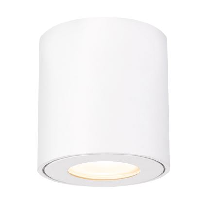 Brilagi - LED RGBW dimeriuojamas vonios šviestuvas MIA 1xGU10/4,8W/230V 3000K 84x80 mm baltas IP54 + nuotolinis valdymas