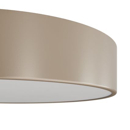 BRILAGI - dimeriuojamas LED RGBW lubinis vonios šviestuvas CLARE 3xE27/12W/230V 2700-6500K, skersmuo 40 cm, IP54, Wi‑Fi, smėlio spalvos