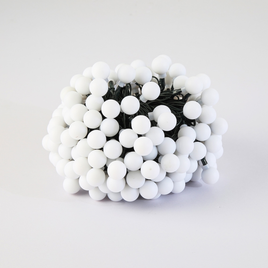 Brilagi - LED Saulės Dekoratyvinė girlianda BUBBLE 200xLED/8 funkcijos 20m IP65 šilta balta