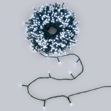 BRILAGI - LED saulės kalėdinė girlianda 500xLED/8 funkcijų 52m 1200 mAh IP65 šaltai balta