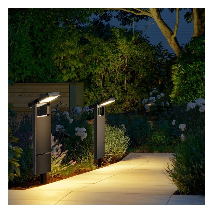 Brilagi - LED Saulės lempa SUN SPIKE LED/4W/3,7V 2200 mAh IP44