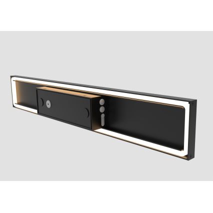 Brilagi - reguliuojamas LED saulės sieninis šviestuvas SUN LED/4W/3,7V 60 cm 4000 mAh IP44