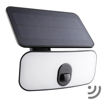 Brilagi - LED Saulės sieninis šviestuvas su judesio ir sutemų jutikliu ROOF LED/13W/5V 4000 mAh IP65