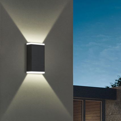Brilagi - LED Saulės sieninis šviestuvas SUN GUARD LED/2W/3,7V 2000 mAh IP45