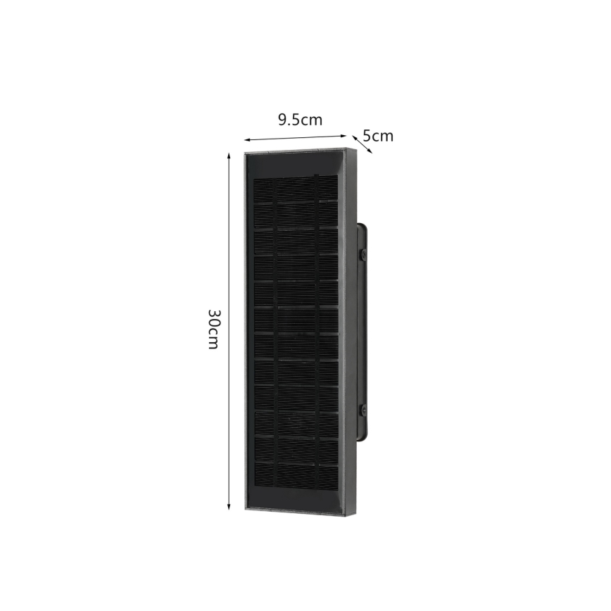 Brilagi - reguliuojamas saulės energija maitinamas LED sieninis lauko šviestuvas SUN, 2,5 W, 230 V, 30 cm, 2000 mAh, IP44