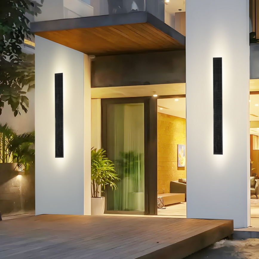BRILAGI - LED saulės sieninis šviestuvas su reguliuojamu ryškumu SUN LED/5,5W/3,7V 100 cm 6000 mAh IP44