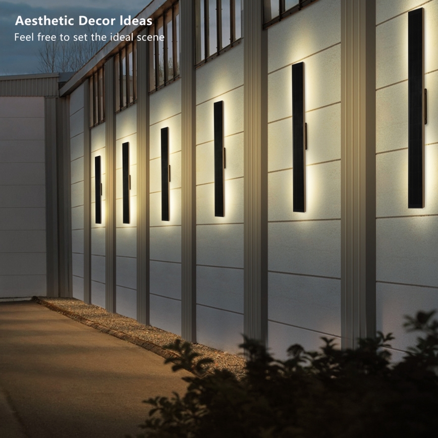 BRILAGI - LED saulės sieninis šviestuvas su reguliuojamu ryškumu SUN LED/5,5W/3,7V 100 cm 6000 mAh IP44