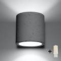 Brilagi -  LED sieninis akcentinis šviestuvas FRIDA 1xG9/3,5W/230V betonas