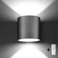 Brilagi -  LED sieninis akcentinis šviestuvas FRIDA 1xG9/4W/230V pilka