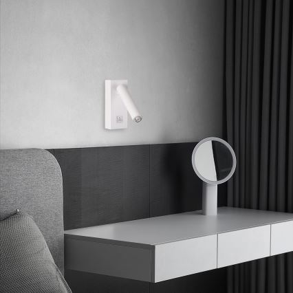 Brilagi - LED Sieninis akcentinis šviestuvas MAYA 1xG9/7W/230V baltas