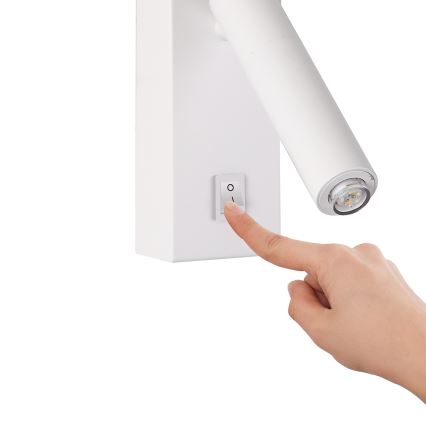 Brilagi - LED Sieninis akcentinis šviestuvas MAYA 1xG9/7W/230V baltas