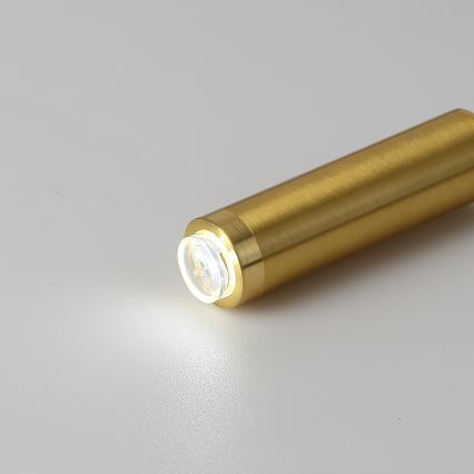 Brilagi - LED Sieninis akcentinis šviestuvas MAYA 1xG9/7W/230V juodas/aukso