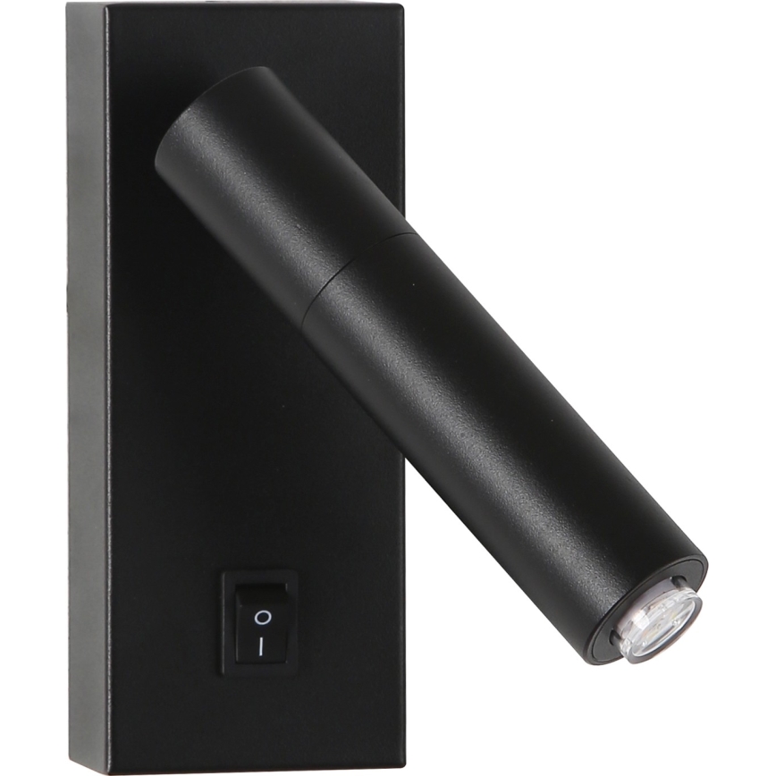 Brilagi - LED Sieninis akcentinis šviestuvas MAYA 1xG9/7W/230V juodas