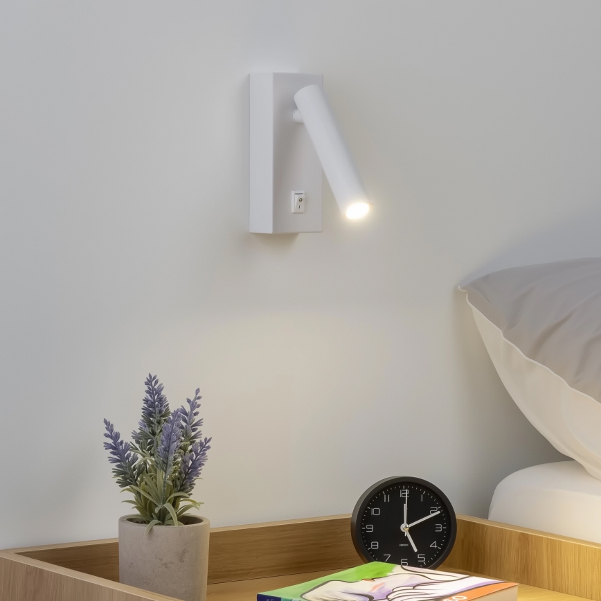 Brilagi - LED sieninis akcentinis šviestuvas MAYA LED/3W/230V 4000K balta