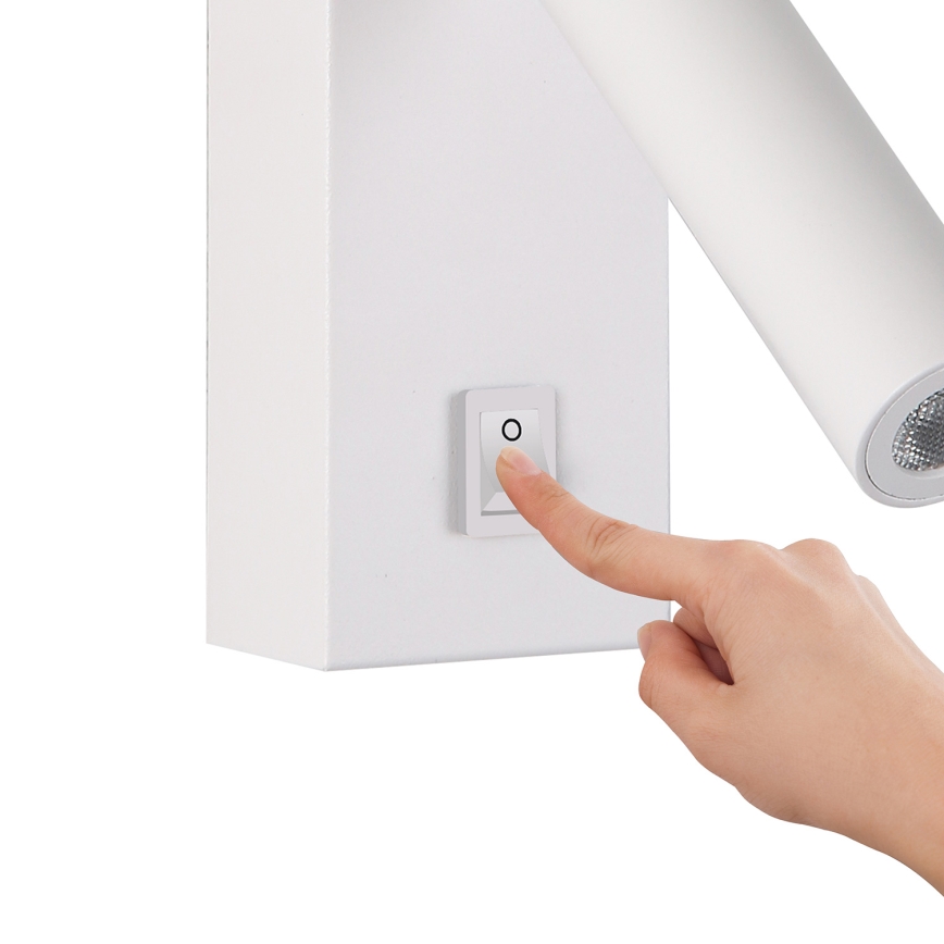 Brilagi - LED sieninis akcentinis šviestuvas MAYA LED/3W/230V 4000K balta