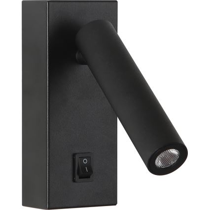 Brilagi - LED sieninis akcentinis šviestuvas MAYA LED/3W/230V 4000K juoda