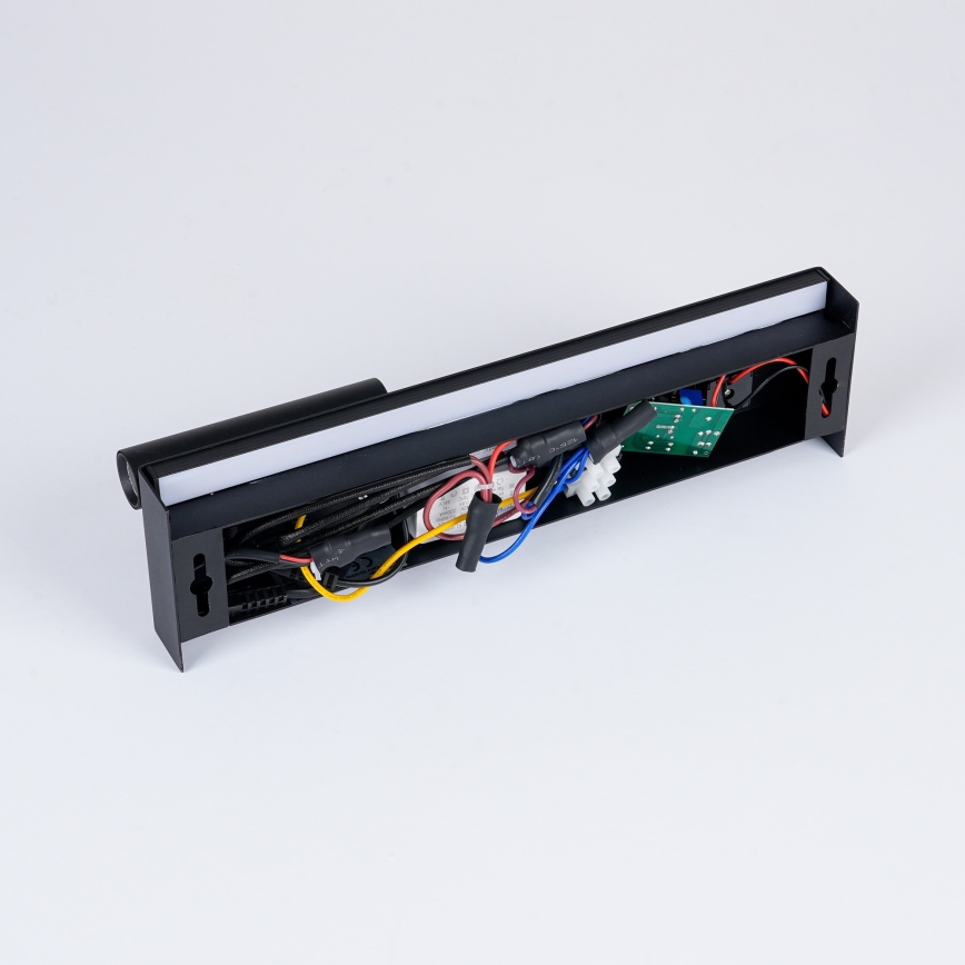 Brilagi - LED sieninis taškinis šviestuvas NOCTIS su USB prievadu LED/3W/230V + LED/9W, juodas