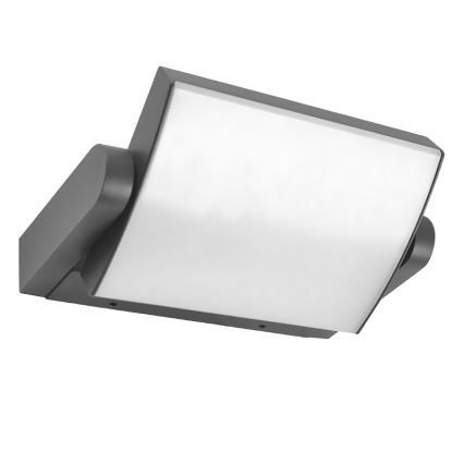 Brilagi - LED sieninis lauko šviestuvas ANKLE LED/18W/230V 3000K IP65 antracitas