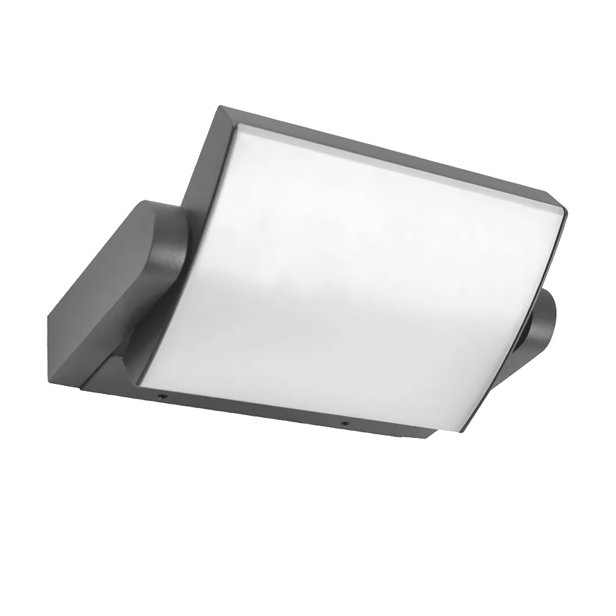 Brilagi - LED sieninis lauko šviestuvas ANKLE LED/18W/230V 3000K IP65 antracitas