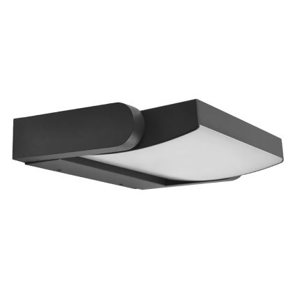 Brilagi - LED sieninis lauko šviestuvas ANKLE LED/18W/230V 3000K IP65 antracitas