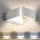 Brilagi - LED sieninis lauko šviestuvas BARI LED/7W/230V 3000/4000/6000K balta IP54