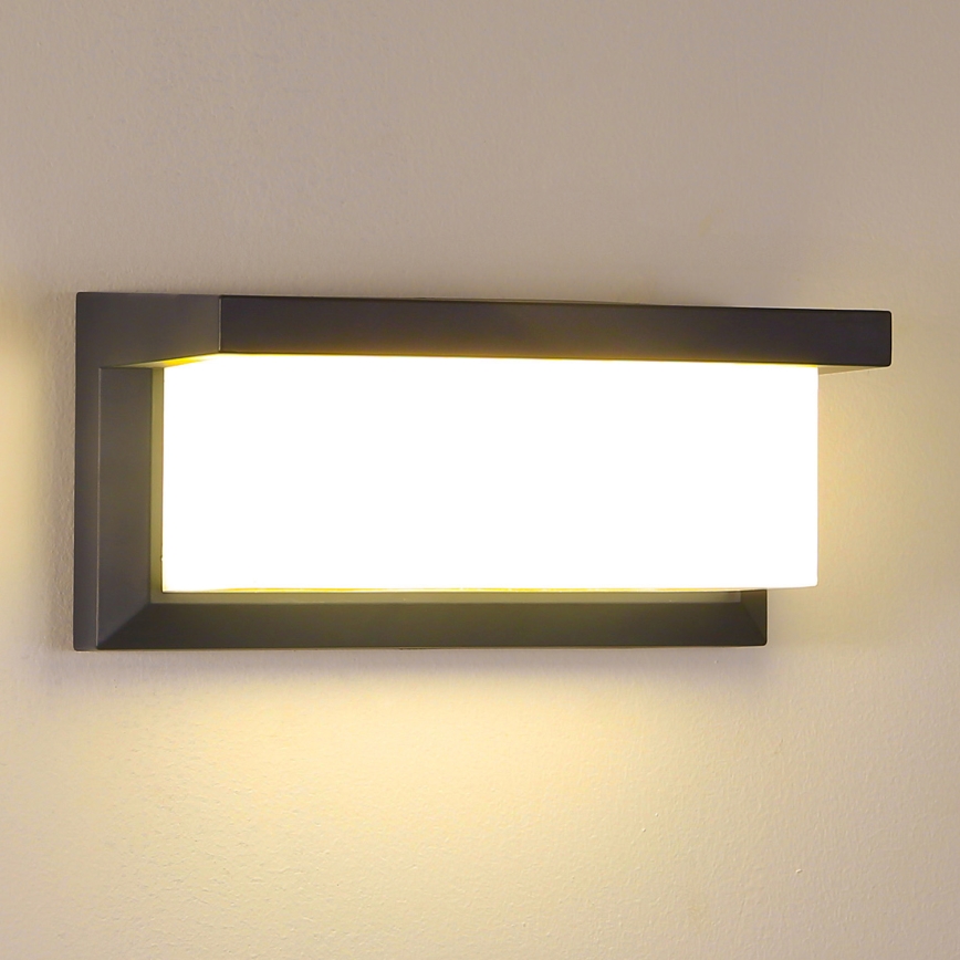 Brilagi - LED sieninis lauko šviestuvas BRICKY LED/12W/230V antracitas IP54