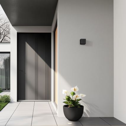 Brilagi - LED sieninis lauko šviestuvas CUBE LED/6W/230V IP54