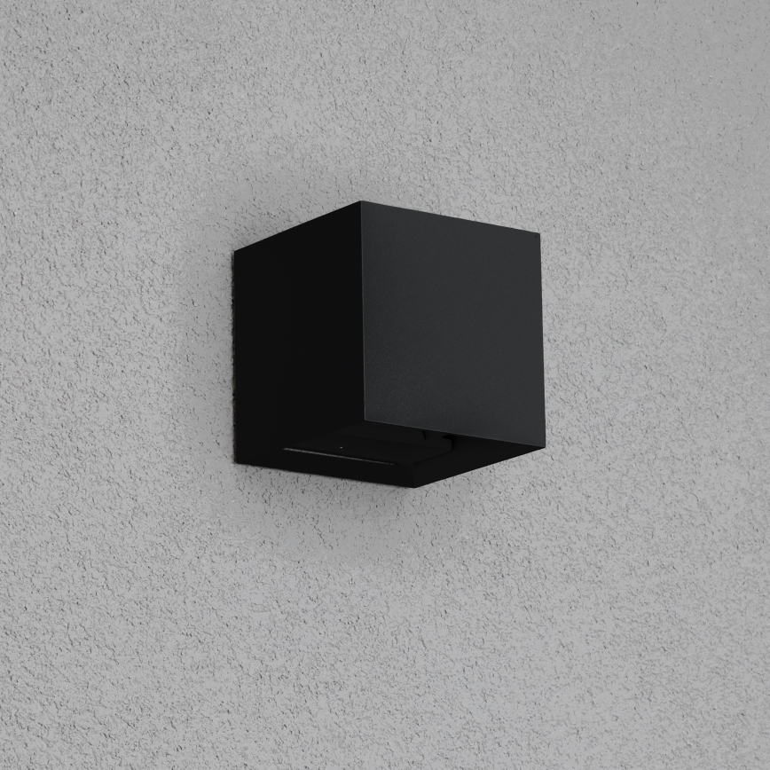 Brilagi - LED sieninis lauko šviestuvas CUBE LED/6W/230V IP54