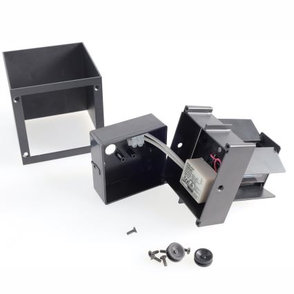 Brilagi - LED sieninis lauko šviestuvas CUBE LED/6W/230V IP54