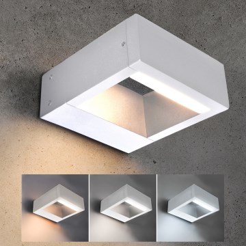 Brilagi - LED sieninis lauko šviestuvas RAGUSA LED/7W/230V 3000/4000/6000K balta IP54