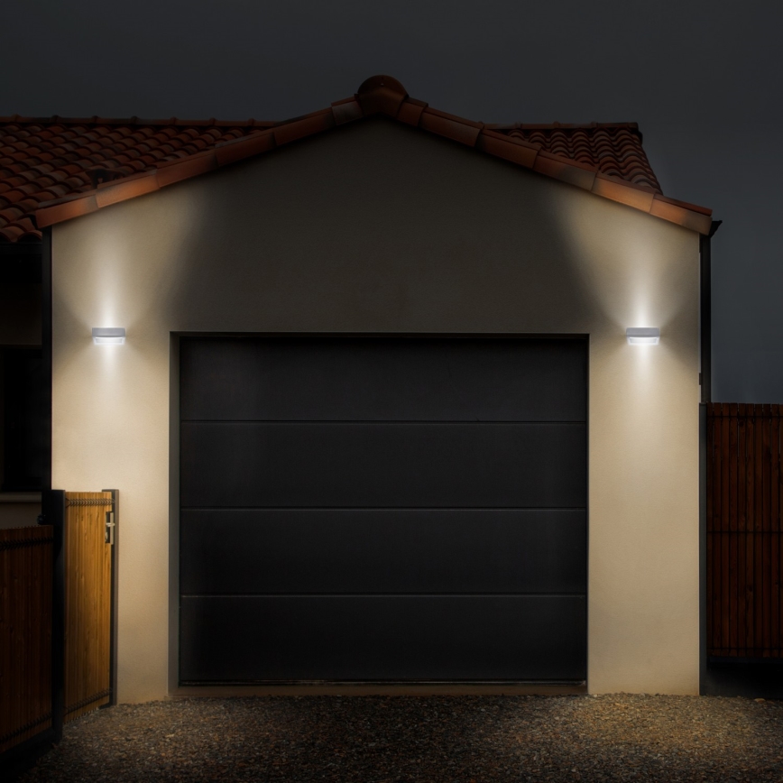 Brilagi - LED sieninis lauko šviestuvas RAGUSA LED/7W/230V 3000/4000/6000K balta IP54