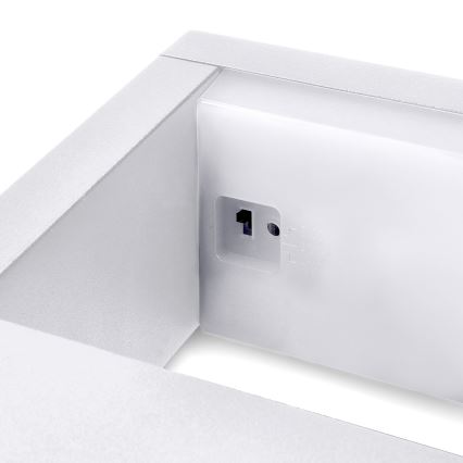 Brilagi - LED sieninis lauko šviestuvas RAGUSA LED/7W/230V 3000/4000/6000K balta IP54