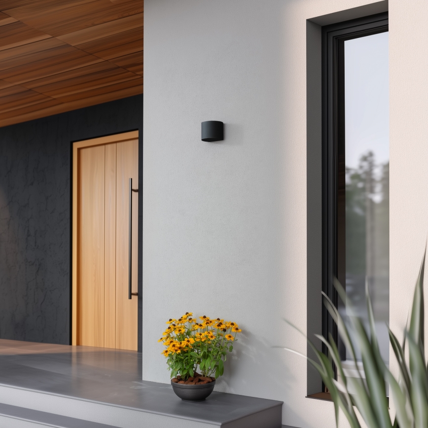 Brilagi - LED sieninis lauko šviestuvas RONDO LED/6W/230V IP54