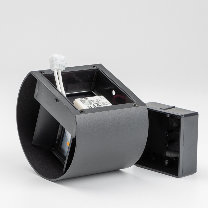 Brilagi - LED sieninis lauko šviestuvas RONDO LED/6W/230V IP54