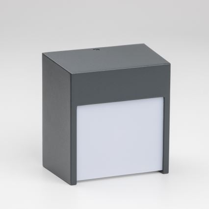 Brilagi - LED sieninis lauko šviestuvas TERNI LED/12W/230V antracitas IP44