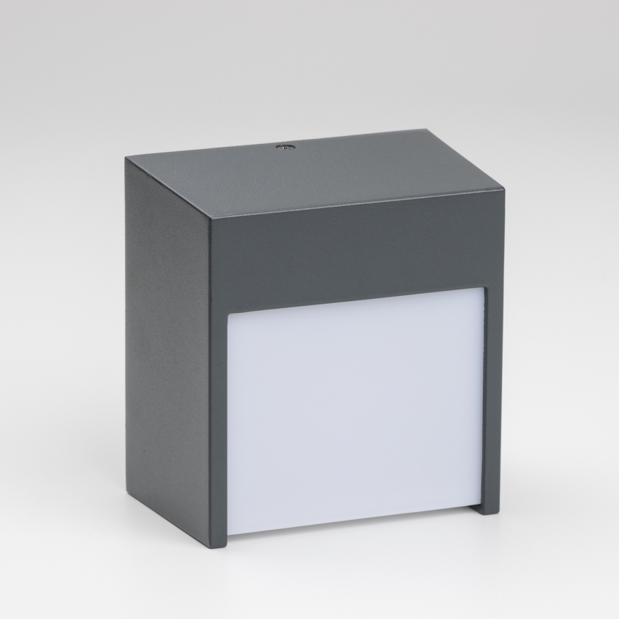 Brilagi - LED sieninis lauko šviestuvas TERNI LED/12W/230V antracitas IP44
