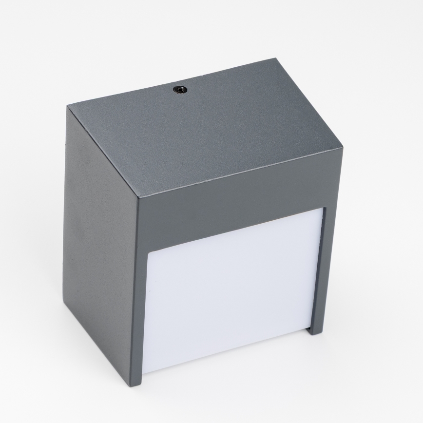 Brilagi - LED sieninis lauko šviestuvas TERNI LED/12W/230V antracitas IP44